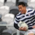Otago Boys' High School replacement winger Lisala Halaleva eludes King's High School fullback...