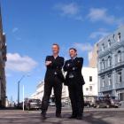 Otago Chamber of Commerce president Peter McIntyre and chief executive John Christie aim to...