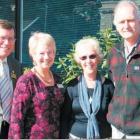 Otago Community Hospice funding and marketing coordinator Lyn Chapman (second from left) welcomes...