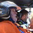 Otago Daily Times reporter John Lewis' focus under extreme pressure could easily be mistaken for...