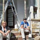 Otago Painting Solutions staff (from left) Justine Baguley, Lee Hodgins and Jayden Weastell take...