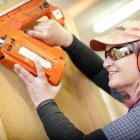 Otago Polytechnic carpentry lecturer Jo Hare is part of a move by the tertiary institute to...