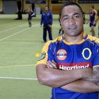 Otago prop Halani Aulika. Photo by Gregor Richardson.