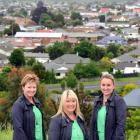 Otago Property Management managing director Sonia Thom (centre) and property managers Wendy...