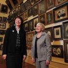 Otago Settlers Museum director Linda Wigley and Otago Settlers Association president Dorothy Page...