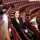 Outgoing Oamaru Opera House director Megan Peacock-Coyle sits in the 500-seat Whitestone...