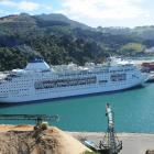 Pacific Pearl berthed at Port Chalmers in 2011. PHOTO: ODT FILES