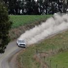 Paddon powers his way to victory in his  Escort BDA. Photo by David Thomson.