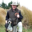 Palmerston farmer Lloyd Smith and heading dog Ace (3) won a title at the Tux New Zealand sheep...