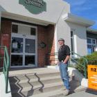 Palmerston resident Snow Walker prepares to do some banking at the  Credit Union South Palmerston...