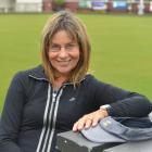 Pam Walker at the Taieri Bowling Club. Photo by Gerard O'Brien.