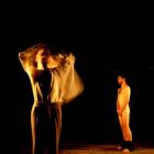 Paora Taurima and Simon Leary perform in Mates and Lovers.