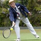 Past and present members celebrating Cosy Dell Tennis Club's centenary  in Dunedin on Saturday...