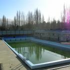 Past its used by date . . . The old Roxburgh Swimming Pool. Photo by Rose Manins