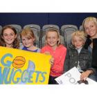 People who attended the Otago Nuggets Basketball match at the Edgar Centre on Saturday Night from...