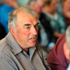 Peter Macdougall, pictured at the AgResearch meeting at the Croydon Hotel in Gore on Wednesday,...