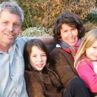 Phill Hunt and Lizzie Carruthers, with daughters Hillary and Fiona, reflect on their success in...