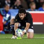 Piri Weepu, the All Blacks' goal-kicking director of operations. Photo by Reuters.