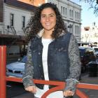 Player agent Mariel Duayhe Sarquis in Dunedin yesterday. Photo by Gregor Richardson.
