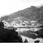 Port Chalmers, pictured in the early 1860s. Photo from the <i>ODT</i> Files.