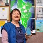 Portobello Village Tourist Park owner Sherryl Charles with the keys that are rattled at campers...