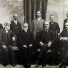 Press association directors, 1912, (from back left) F. Pirani, P. Selig, C.S. Smith, L.P....