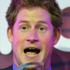Prince Harry speaks during the WellChild awards ceremony at the InterContinental Hotel in London...