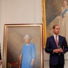 Prince William and the Duchess of Cambridge at Government House this evening. Photo / pool