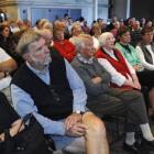 Prof Eric Richards, from Flinders University in Adelaide, speaks to a Dunedin audience yesterday...