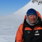 Prof Gary Wilson, of the University of Otago, pictured last year at the Skelton Neve, the upper...