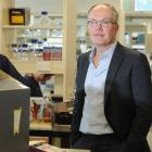 Prof Greg Cook at work in the University of Otago microbiology department yesterday. Photo by...