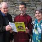 Promoting the Civil Defence information booklet "Get Ready, Get Thru" are (from left) Sustainable...