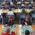 Pupils begin their first game at the Otago Primary-Intermediate School Teams Championship 2010 at...