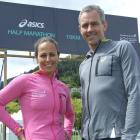 Queenstown International Marathon organisers Michelle Pepper and  Dave Beeche. Photo by Guy...
