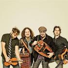 Quebec folk act Le Vent du Nord, comprising (from left) Olivier Demers, Rejean Brunet, Nicolas...