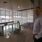 Queenstown Airport chief executive Scott Paterson looks over the international departure lounge...