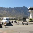 Queenstown Airport has been in the news since the middle of last year. Photo from <i>ODT</i> files.