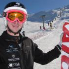 Queenstown-based Winter Olympian Tim Cafe takes a break from training at Coronet Peak's Rocky...