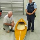 Queenstown Lakes District Council harbourmaster Marty Black and Constable Steve Watt, of...
