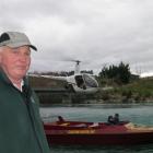 Queenstown Lakes harbourmaster Marty Black with members of Wanaka's marine search and rescue team...