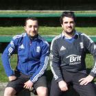 Queenstown men Matt Spooner (left) and Kyle Paterson hope to see the Otago Volts play in the...