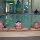 Queenstown swimmers  (from left) Lily Goding-Ross (4), Tila Letieri-Peysner (4) and Tamzyn Reid ...