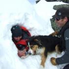 Queenstown Times reporter Christina McDonald is found in a snow cave by Rocket and Matt Gunn....