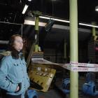 R & R Sports marketing and operations manager Miff Macdiarmid surveys the store following a small...