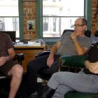 R&R Sport owners (from left) Mat Woods, Paul Highton and Miff Macdairmid. Photo by Jane Dawber.