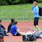 Raylene Bates was back at the Caledonian Ground during the weekend. Photo by Craig Baxter.
