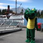Real Journeys' new Pot the Dragon is ready to begin his duties aboard TSS Earnslaw from Boxing...