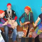 Rehearsing for Spirit of Spring are (from left) Ra McRostie, Bianca MacNeill, Jasmine Adams and...