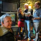 Remarkable Theatre members (from left) producer Sarah Bogle and actors Tiffany Menzies, David...