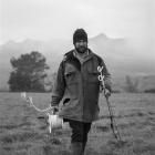 Reporoa rugby stalwart ''Broomy'' on the farm. Photo supplied.